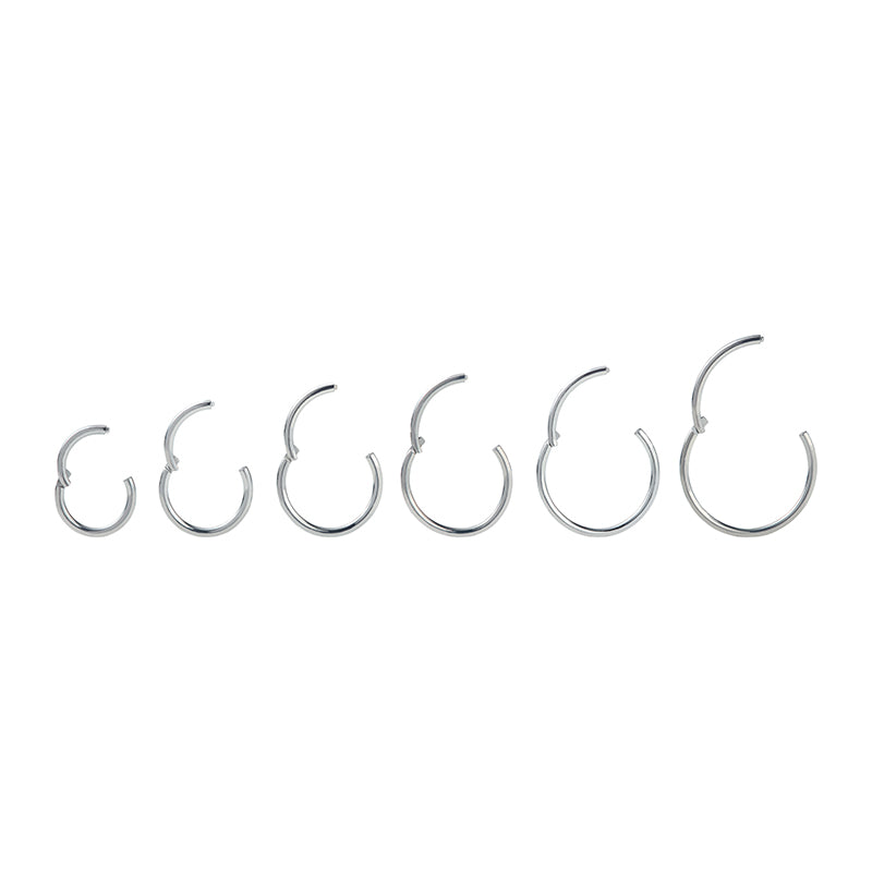 Titanium Clicker aus Implant Grade Titanium mit nahtlosem Click-Verschluss und minimalistischer Luxus-Optik