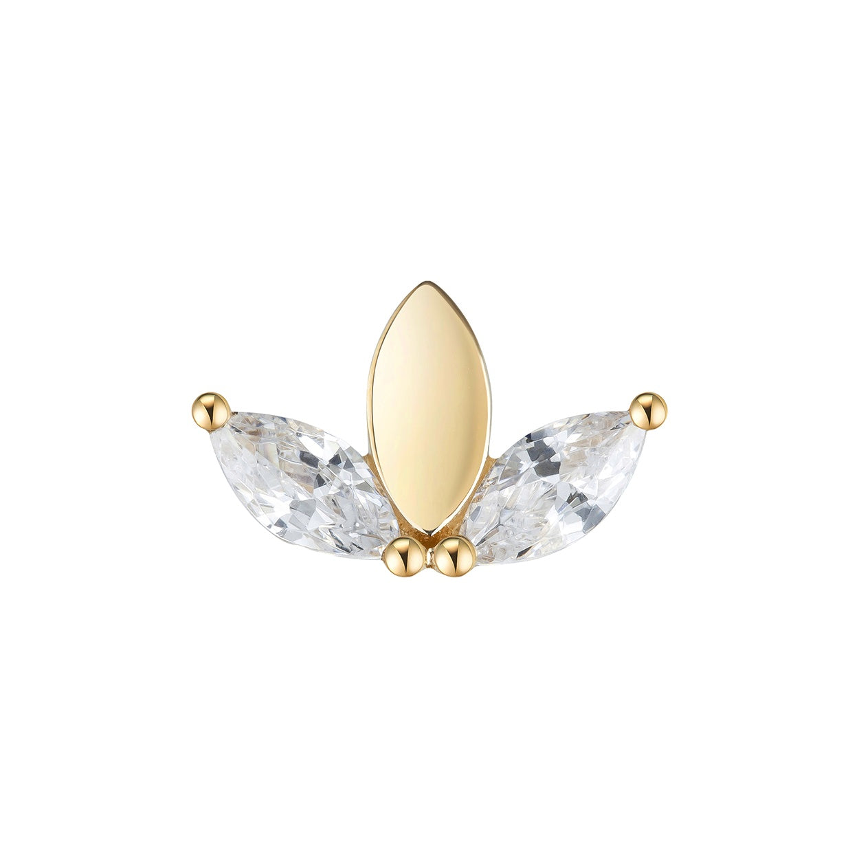 Golden Crystal Bloom